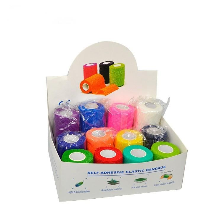 Medical Cotton Nonwoven PBT Pop Triangular Orthopedic Casting Sport Tubular Emergency Trauma Elastic Adhesive Cohesive Cold First Aid Crepe Bandage