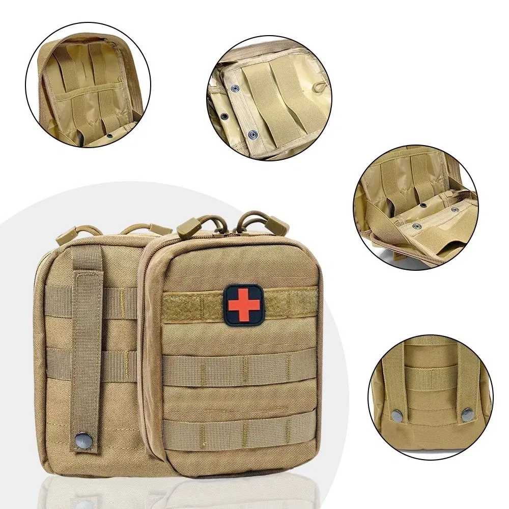 First Aid Kit with Emergency Bandage CPR Mask for Outdoor Survival Wholesale