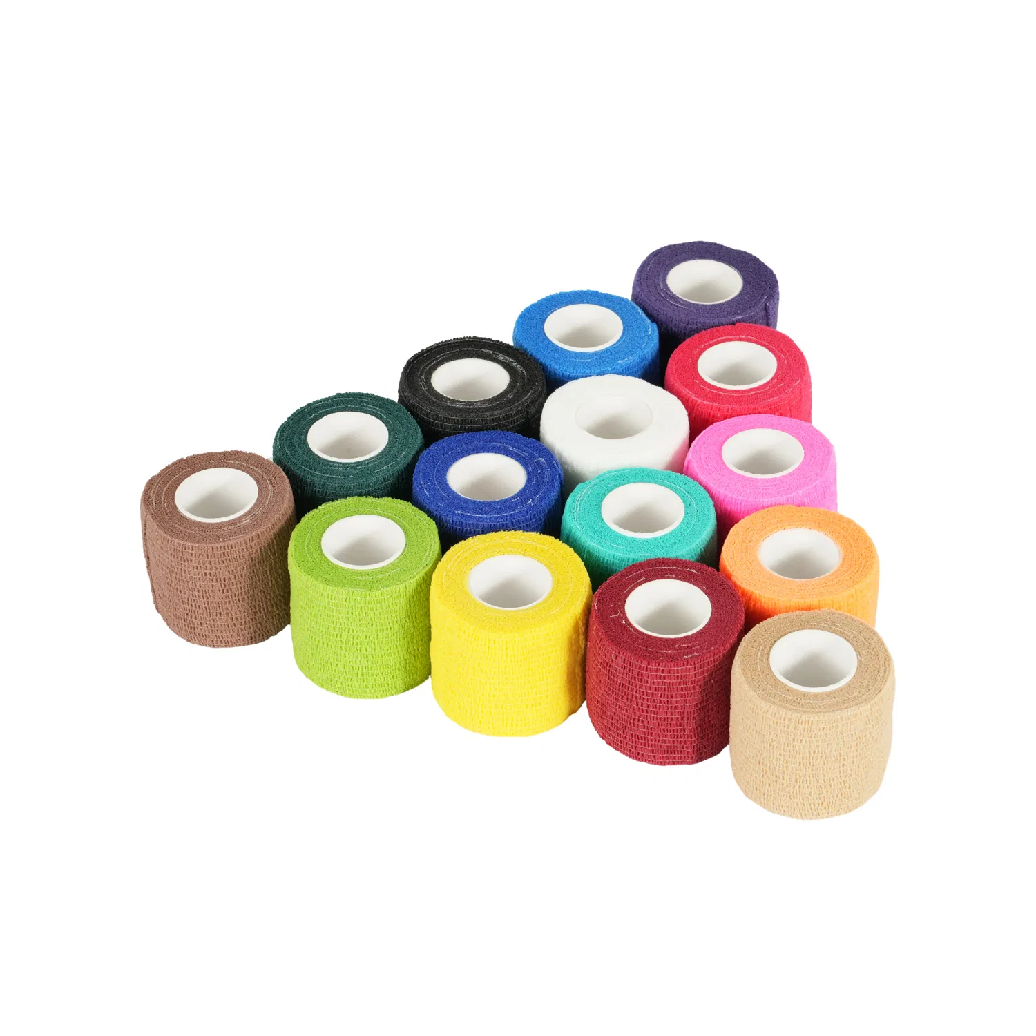 Manufacturer Custom Logo Pet Wrap Cohesive Bandage Sports Tape Self Adhesive Bandage