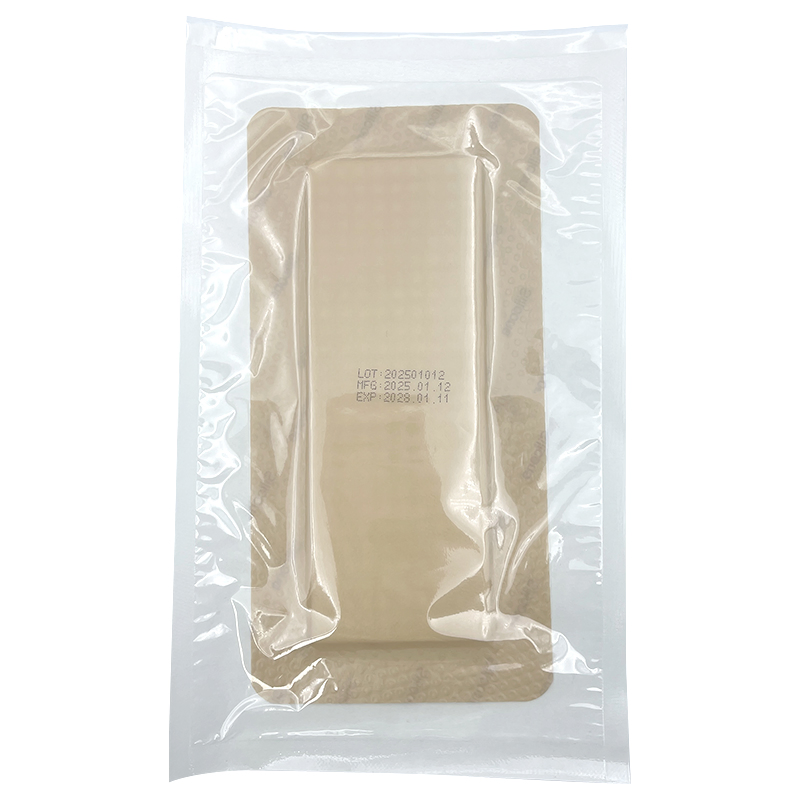 Waterproof Antibacterial Silicone Foam Adhesive Dressing for Wound Care Bed Sore