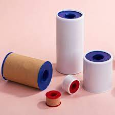 Strapping Tape for Sports Injuries Zinc Oxide Adhesive Plaster Tape for Tin Package