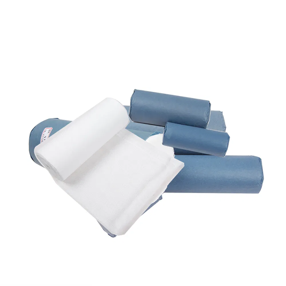 Medical Surgical Dressing Absorbent Gauze Cotton Wool Roll