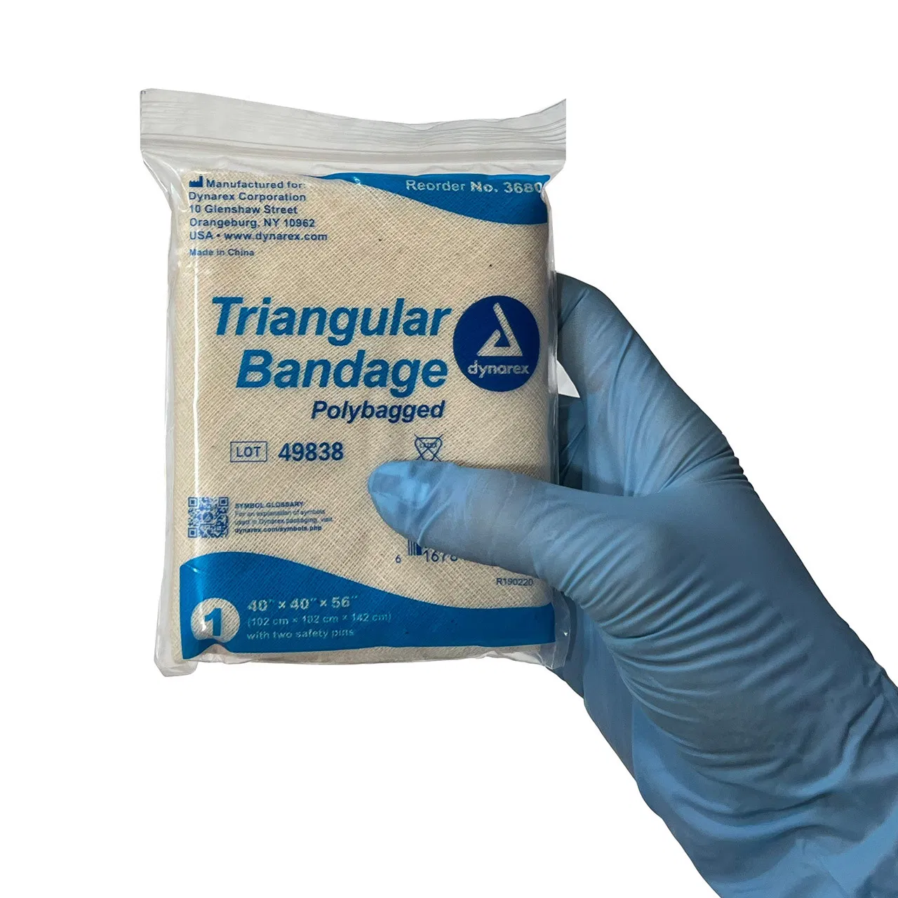 Medical Non-Woven First Aid Triangular Bandage for Aid Wound Dressing Fracture Fixation Emergency Bandage