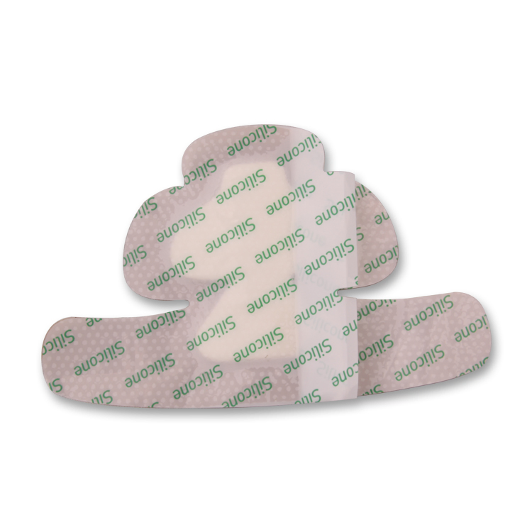 2023 Bedsore Wound Care Products and Diabetic Supplies Bordered Self Adhesive 5-Layer Foam Dressings for Wounds