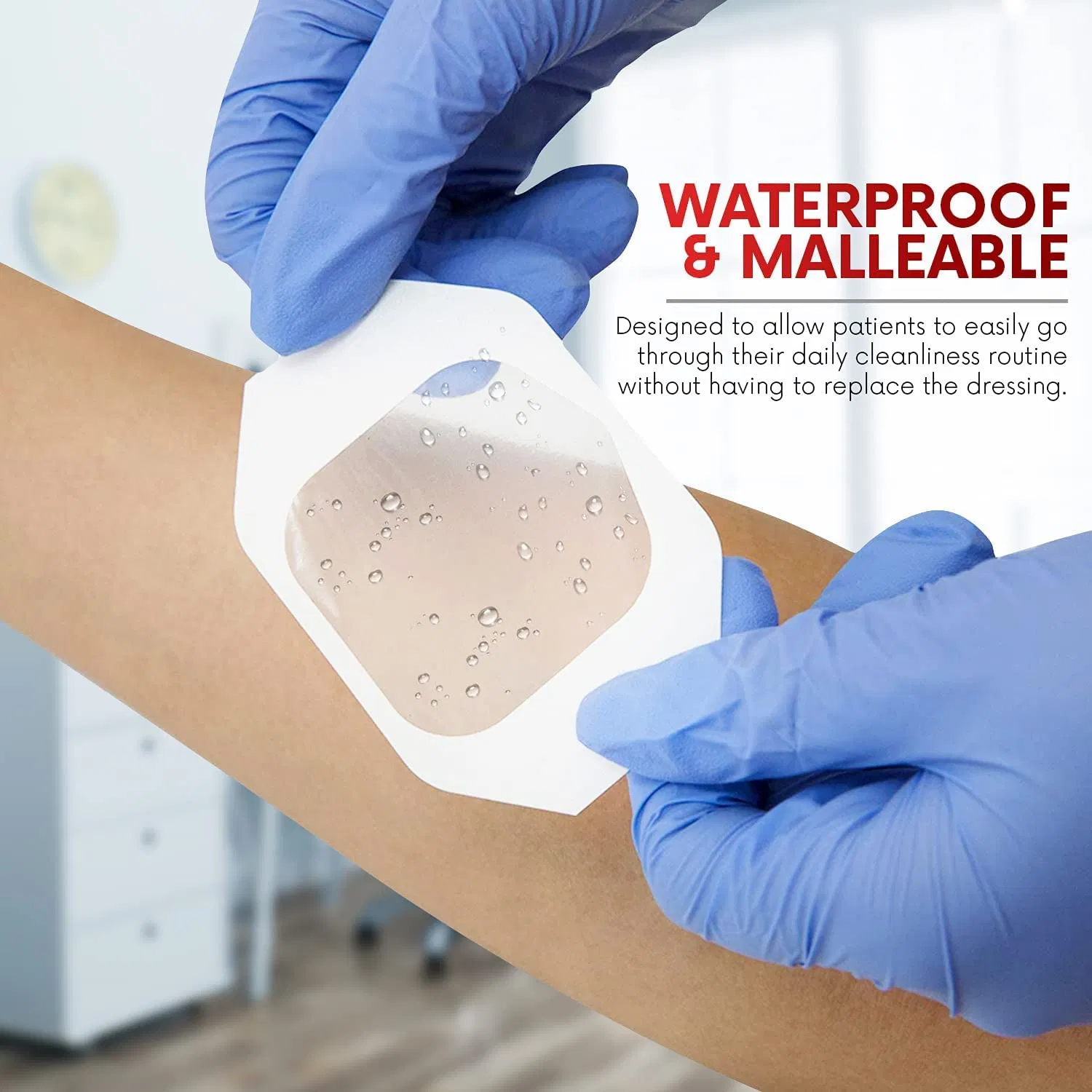 Waterproof Transparent Film Dressing Shower Shield and Wound Bandage Patch IV Dressing