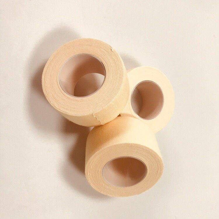 Medical Surgical Zinc Oxide Adhesive Cotton Breathable Cohesive Tape Easy to Tear