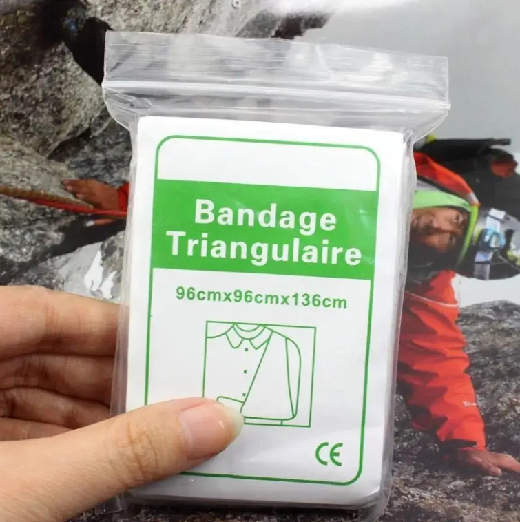 Emergency Kit Accessories Self Rescue Bandages Outdoor Survival Tools Non-Woven Triangular Bandage Wound Care Fracture Fixation