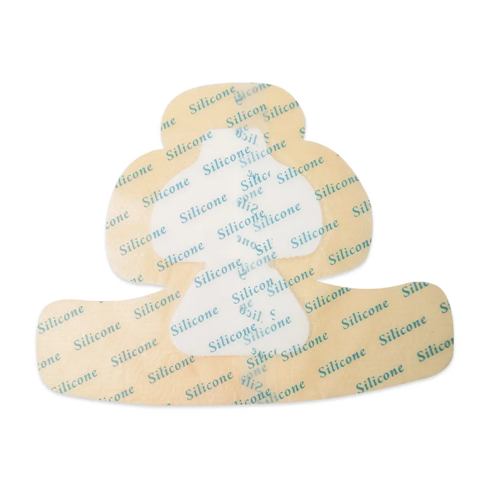 Silicone Foam Bandage, Antibacterial Wound Dressing, Heel/Elbow/Wrist/Ankle Protectors, 12.5*20cm