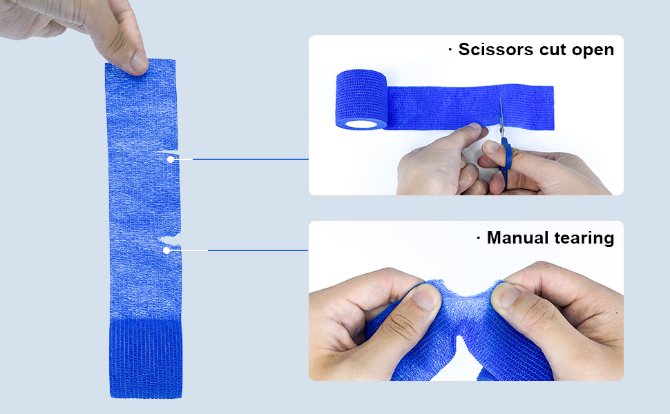 Medical Non-Woven Self-Adhesive Wrap Self Adhesive Bandage for Sport Tattoo