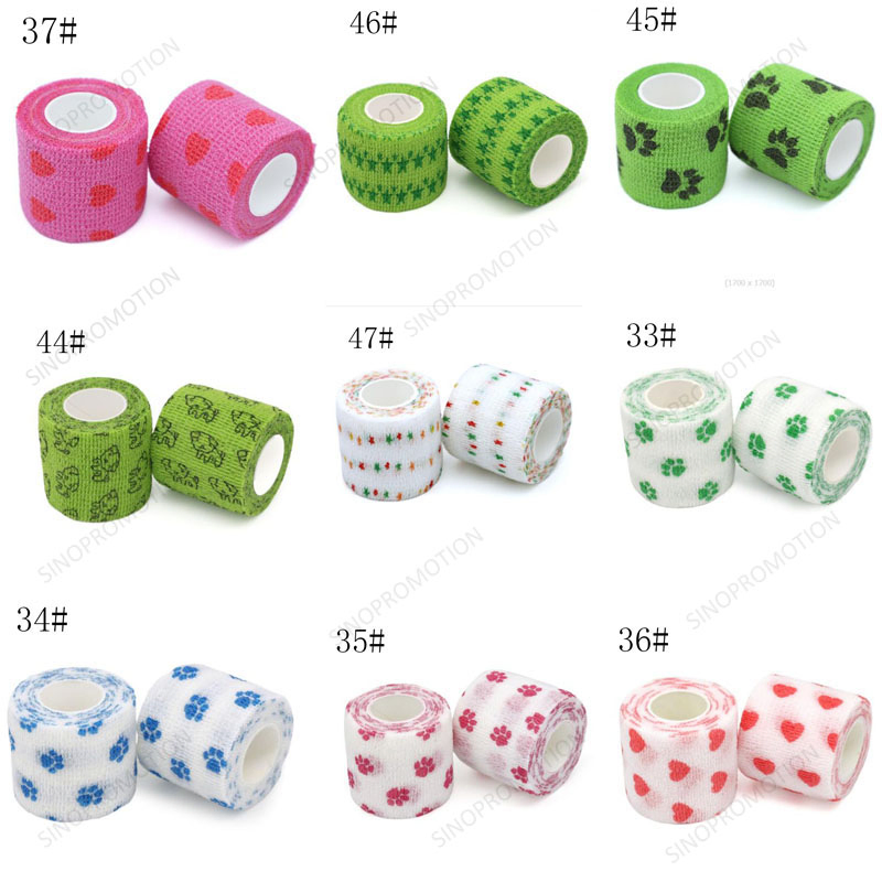 Cohensive Wrap Vetwrap Self Adhesive Non Woven Elastic Cohesive Bandage