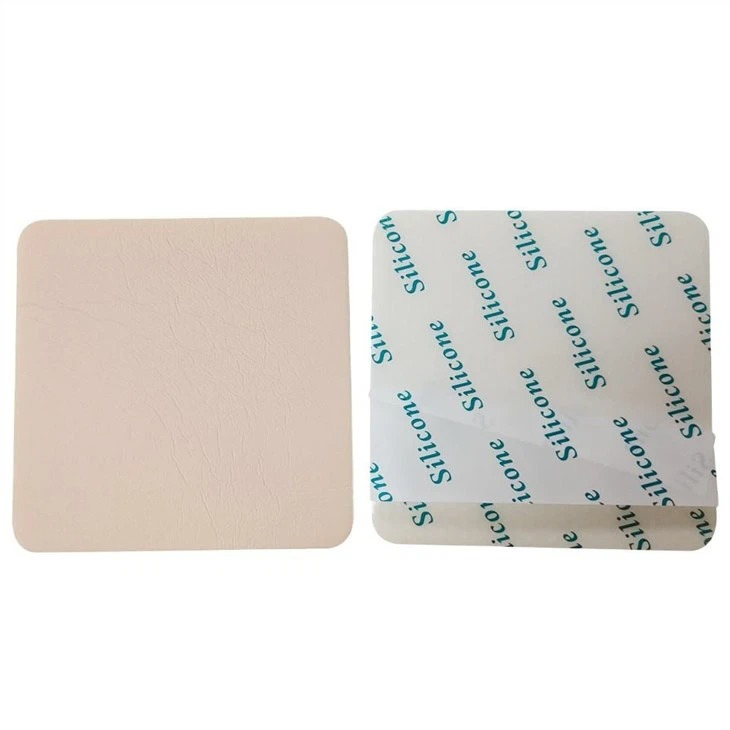 Waterproof Self-Adherent Silicone Foam Dressing Hydrophilic Wound Dressing for Moist Healing