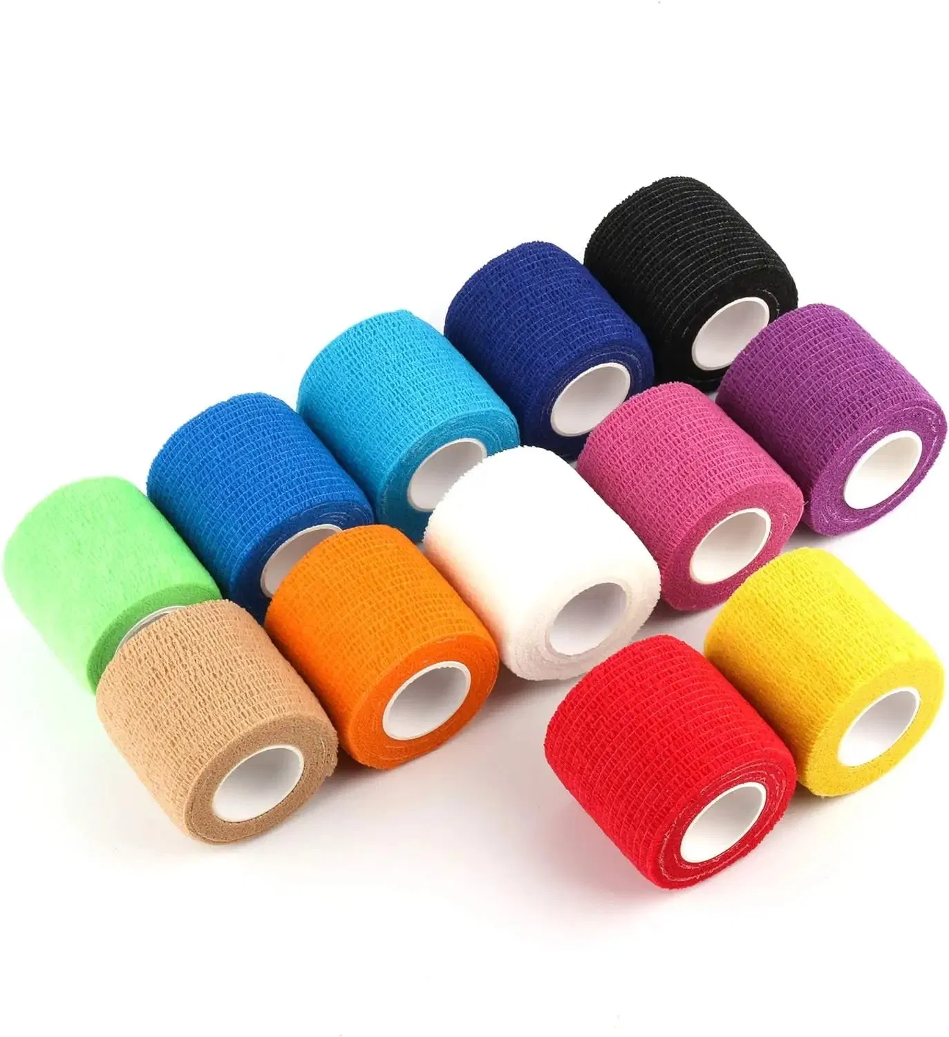 Bulk Wholesale Bitter Vet Wrap Elastic Self Adhesive Bitter Veterinary Cohesive Bandage