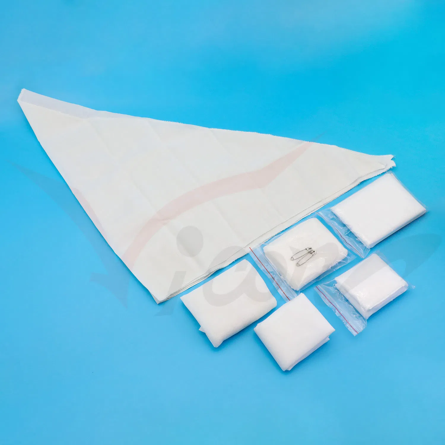 First Aid Triangular Bandage 96*96*136 Medical Gauze for Wound Healing