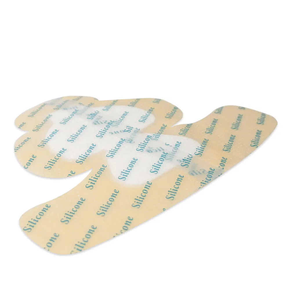 Silicone Foam Bandage, Antibacterial Wound Dressing, Heel/Elbow/Wrist/Ankle Protectors, 12.5*20cm