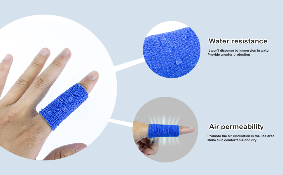 Medical Non-Woven Self-Adhesive Wrap Self Adhesive Bandage for Sport Tattoo