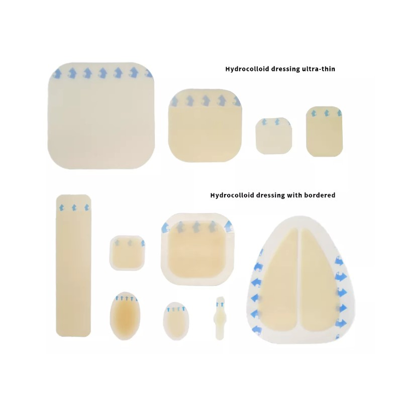 Adhesive Dressing for Burn Wounds Advanced Wound Dressing Absorbent Extra Thin Hydrocolloid Dressing Wound Care