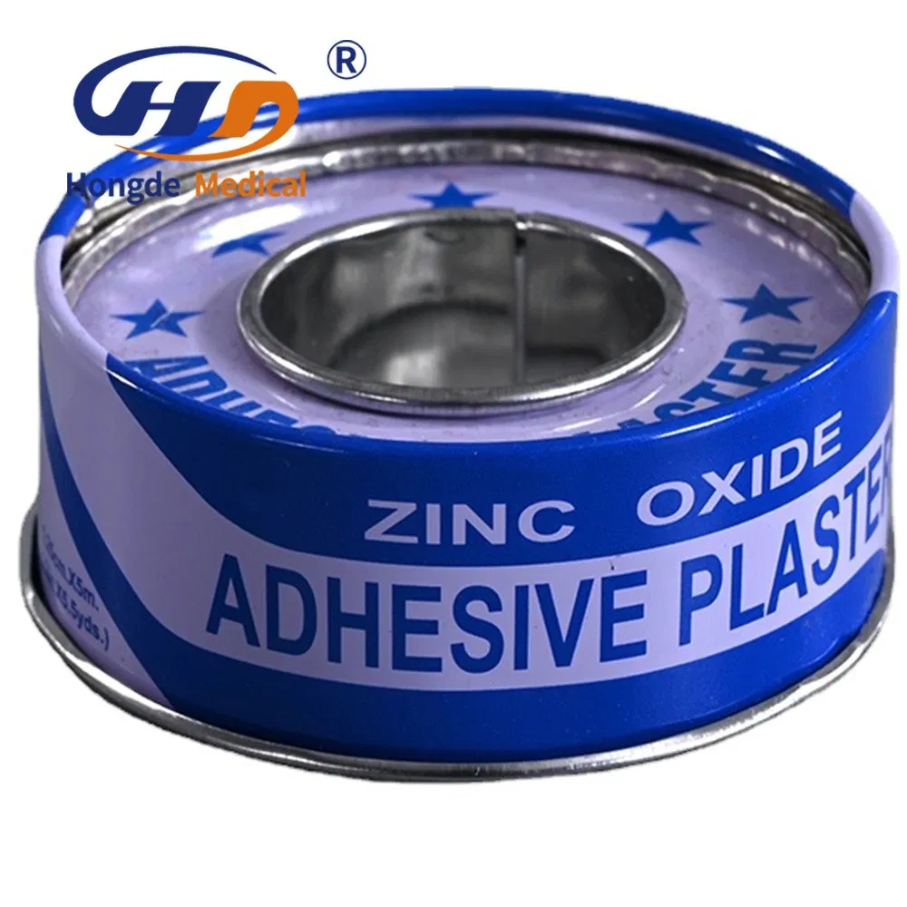 Medical Rigid Strapping Adhesive Plaster Colorful Cotton Zinc Oxide Tape