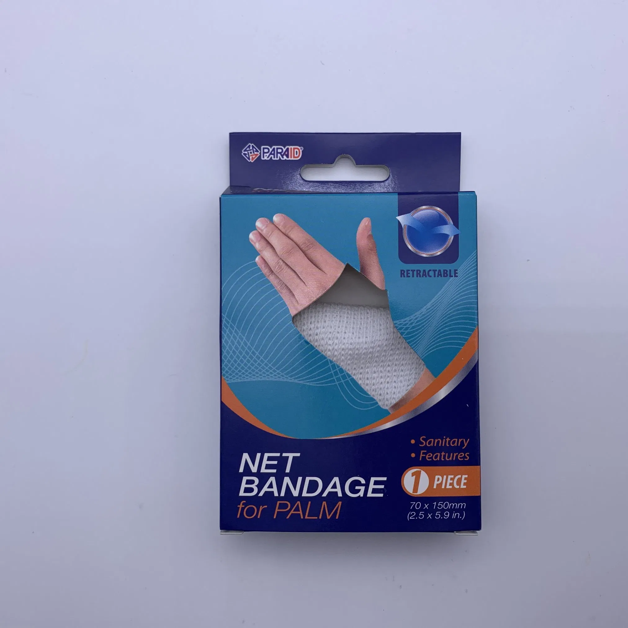 Medical Customized Size Elastic Tubular Stretch Net Bandage for Palm