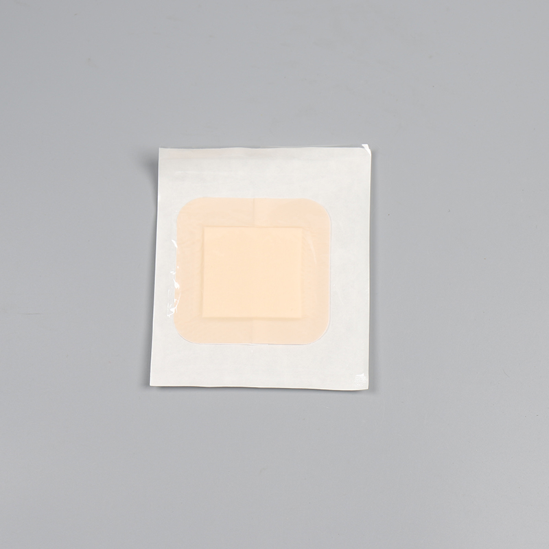 Medical Sterile Surgical Wound Care Silicone Bordered Foam Dressing 15cm X 15cm