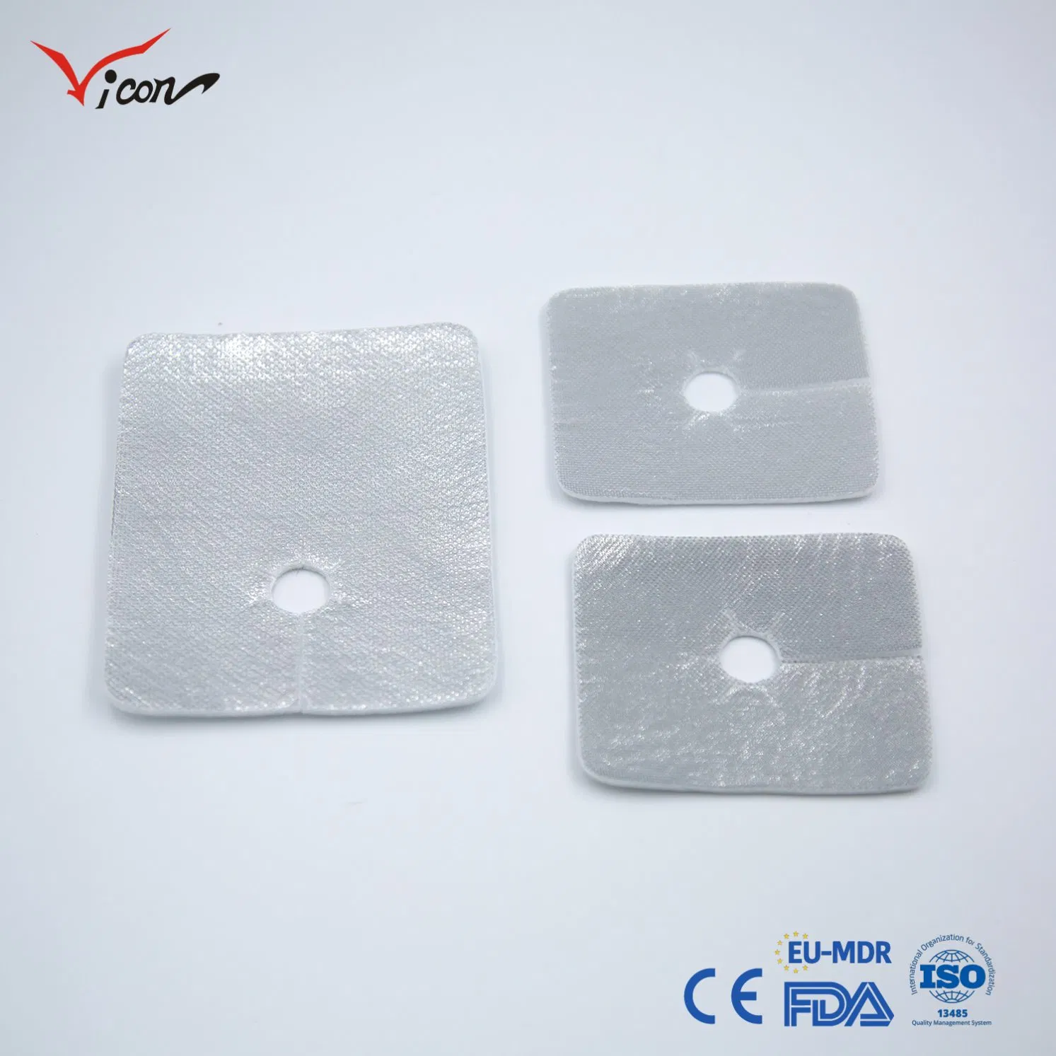 China OEM ODM ISO Approved Adhesive Wound Transparent Film Antibacterial Aluminized Tracheostomy Dressing