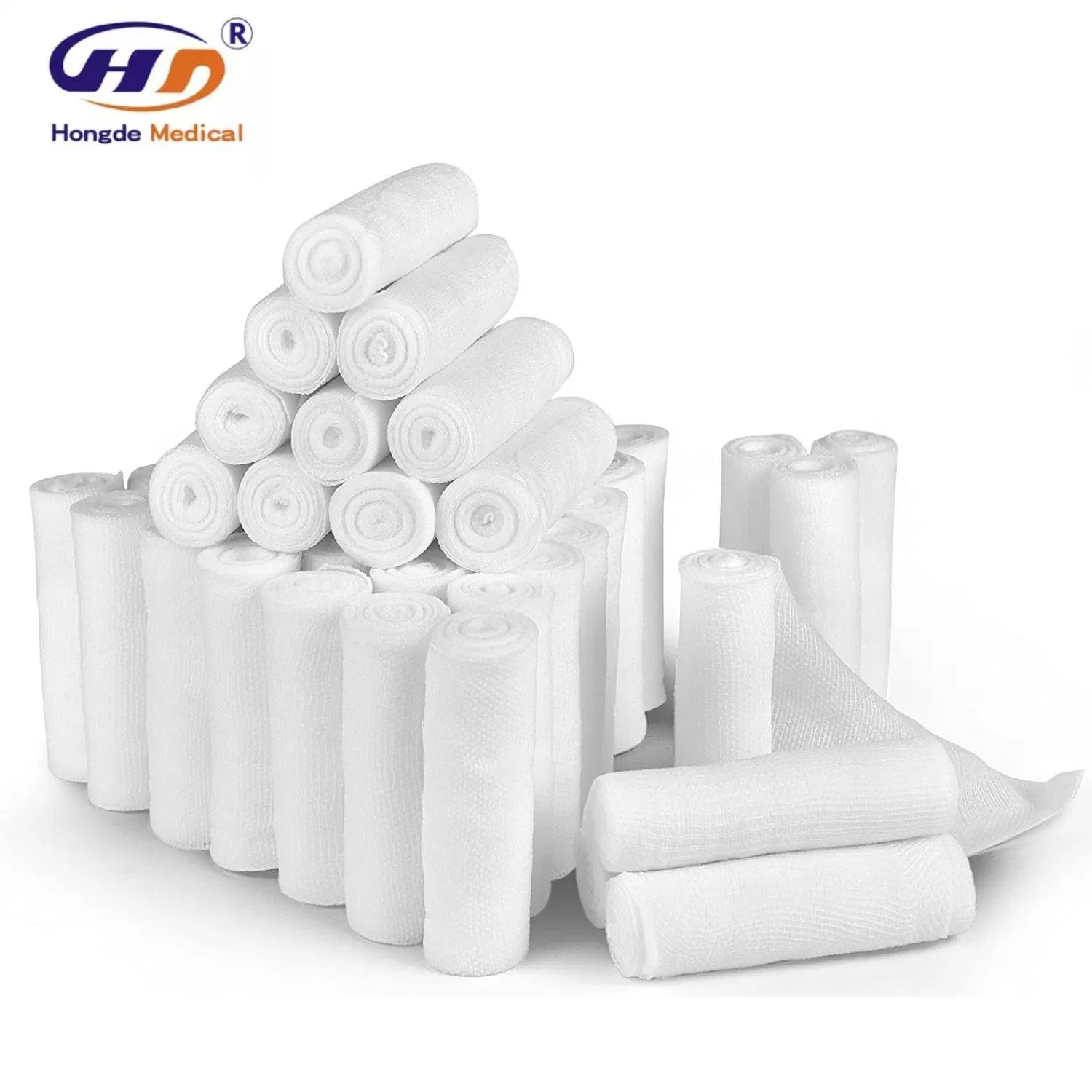 First Aid Bandage High Quality Thick Sterile PBT Gauze Cohesive Elastic Bandage