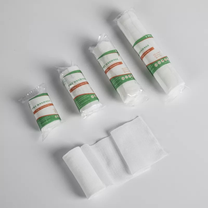 China Factory Customized Soft Elastic Conform Bandage Conforming Medical Stretch Sterile PBT Bandage