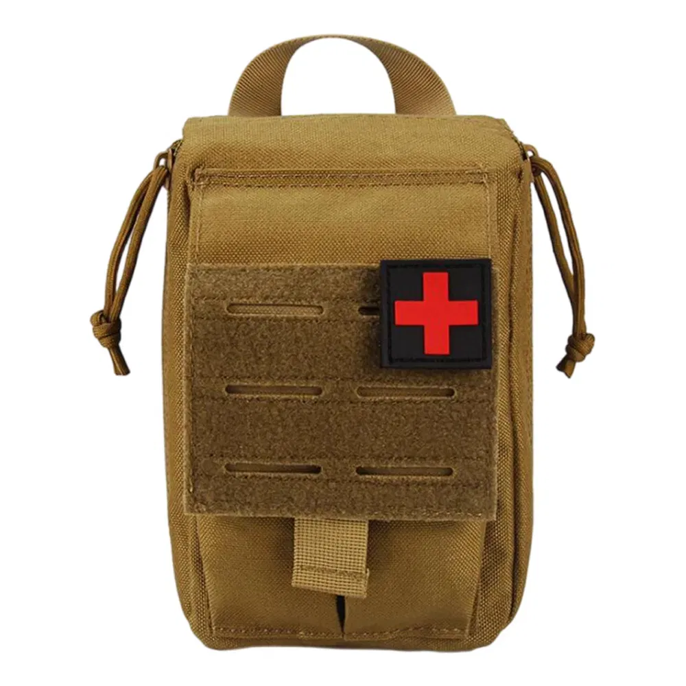 Portable First Aid Kit with Emergency Bandage Tourniquet Trauma Shears for Outdoor Camping Travel