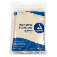 Medical Non-Woven First Aid Triangular Bandage for Aid Wound Dressing Fracture Fixation Emergency Bandage