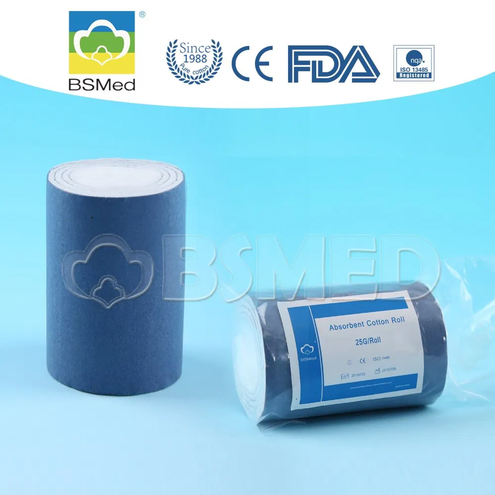 Medical High Absorbency 100% Cotton Surgical Dressing Cotton Wool Roll