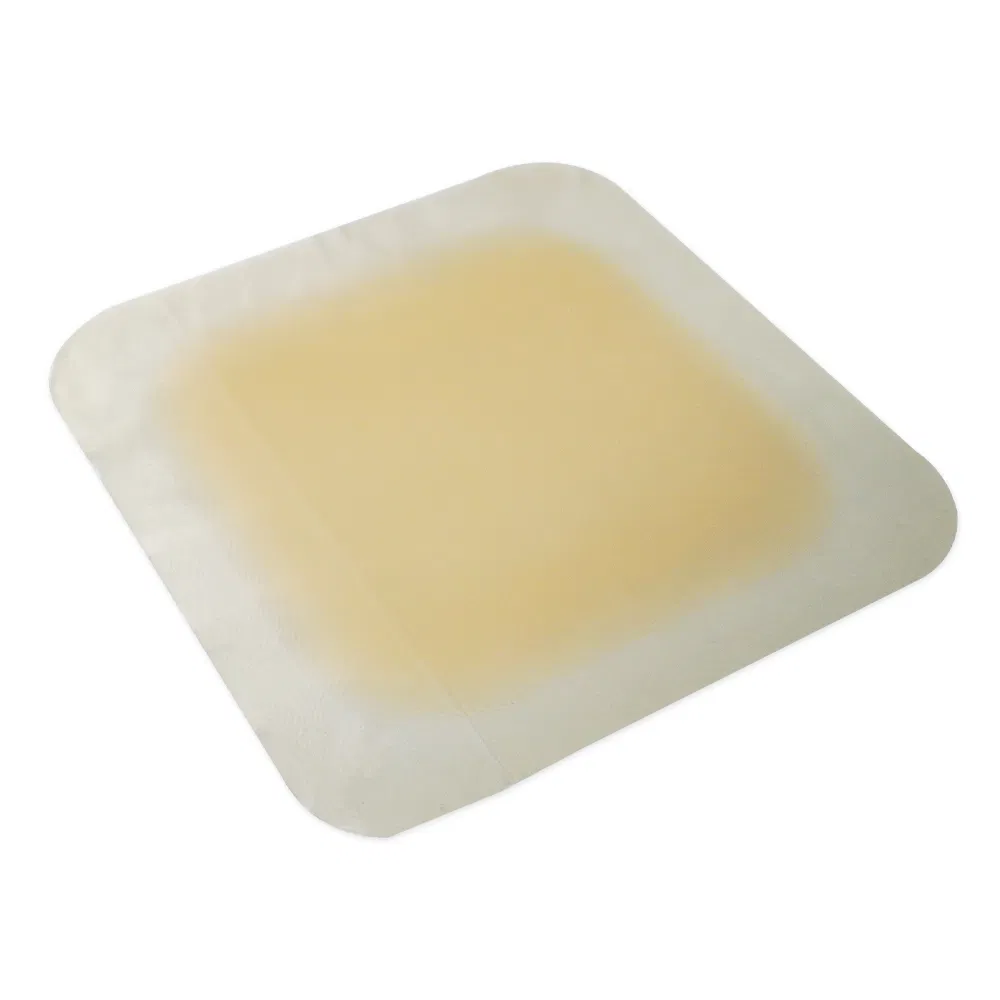Thin Hydrocolloid Large Wound Dressing 4X4'', Waterproof Dressing for Burns, Blisters, Acne Care and Wound Healing with CE Certificate
