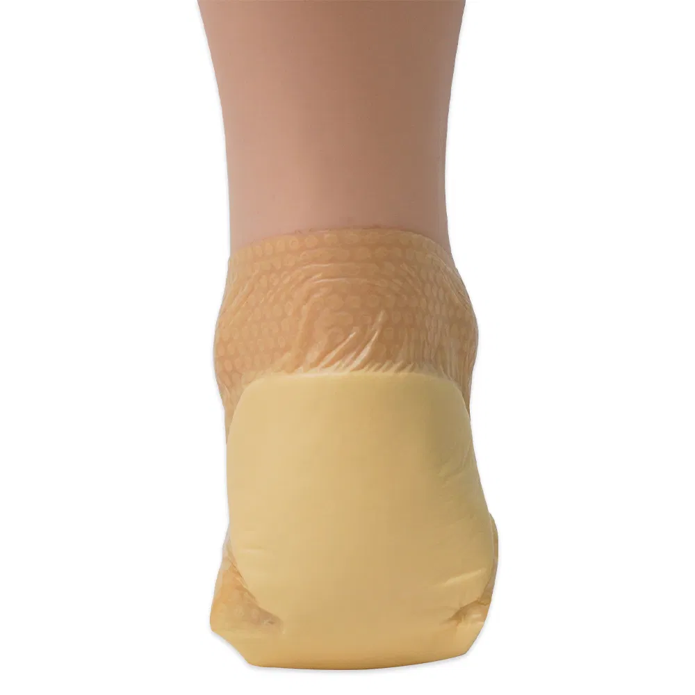 Silicone Foam Bandage, Antibacterial Wound Dressing, Heel/Elbow/Wrist/Ankle Protectors, 12.5*20cm
