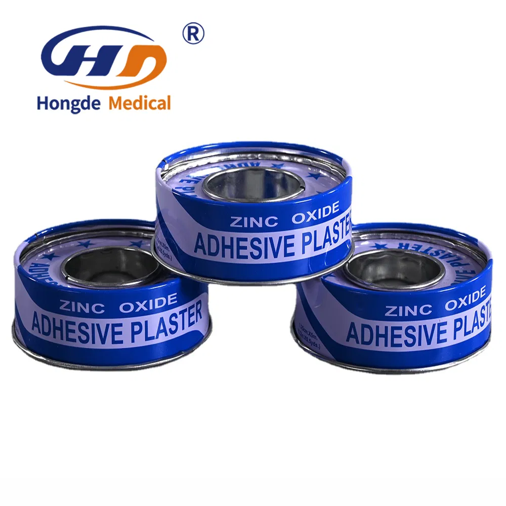 Medical Rigid Strapping Adhesive Plaster Colorful Cotton Zinc Oxide Tape