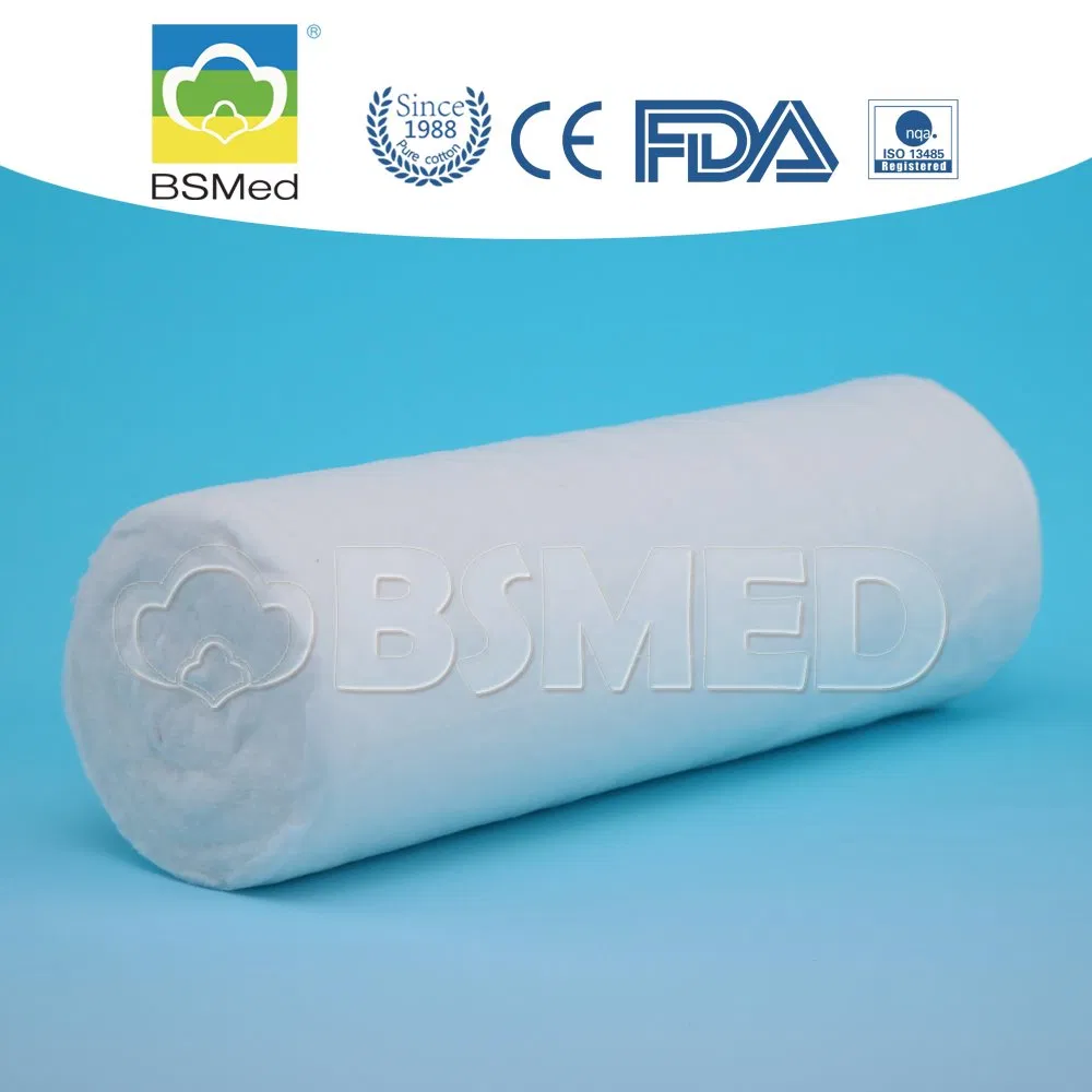 Medical High Absorbency 100% Cotton Surgical Dressing Cotton Wool Roll