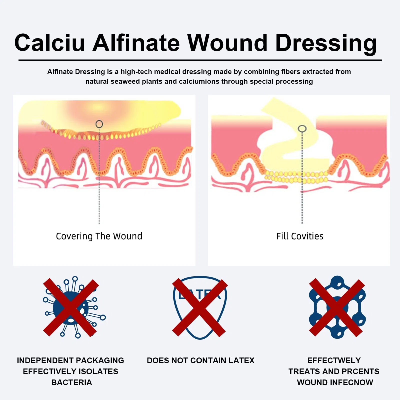 Silver Alginate Dressing 5
