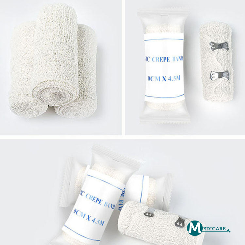Wholesale Elastic Crepe Bandage Fixation Conforming Stretch Bandage Sterile
