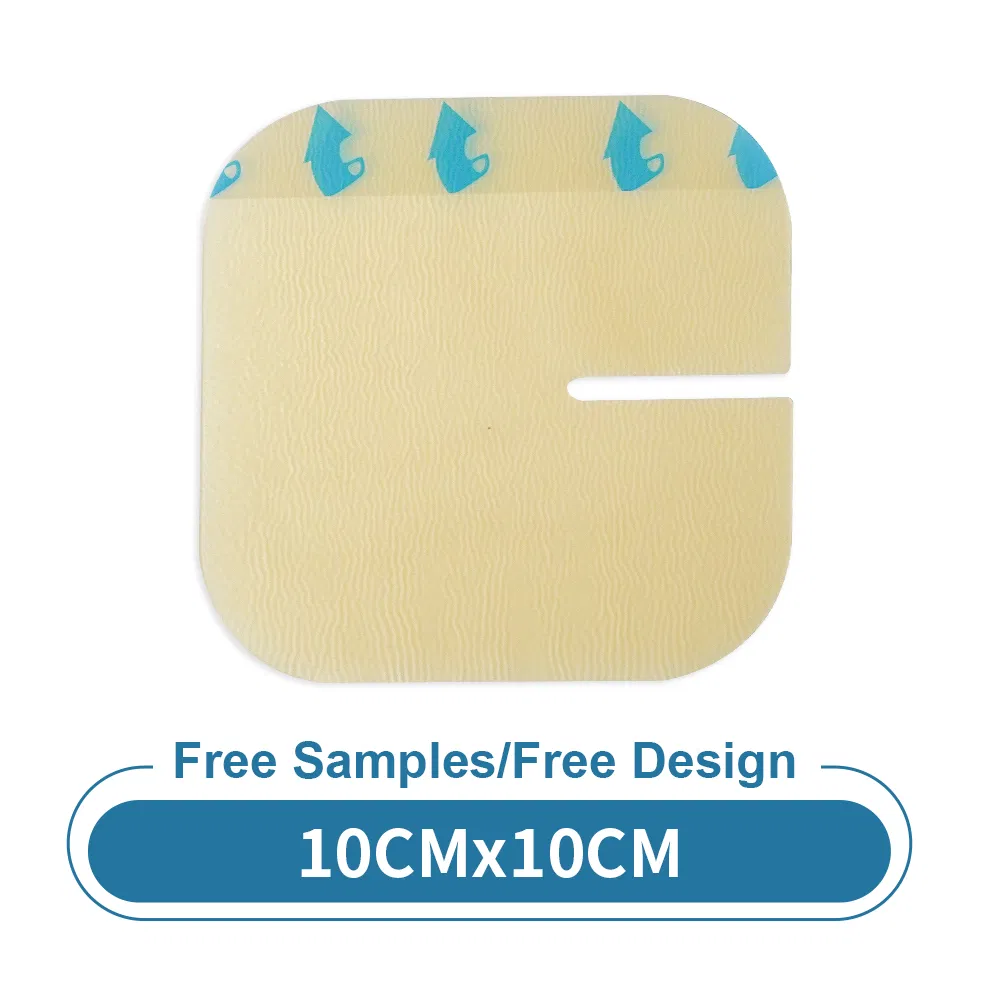 Extra Thin Hydrocolloid Dressing for Light Exudate, Hydrocolloid Patches Waterproof Wound Dressing, 6*7cm