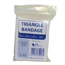Non-Woven Triangular Bandage Wound Care Fracture Fixation Triangle Cotton First Aid Kit Camping Accessories