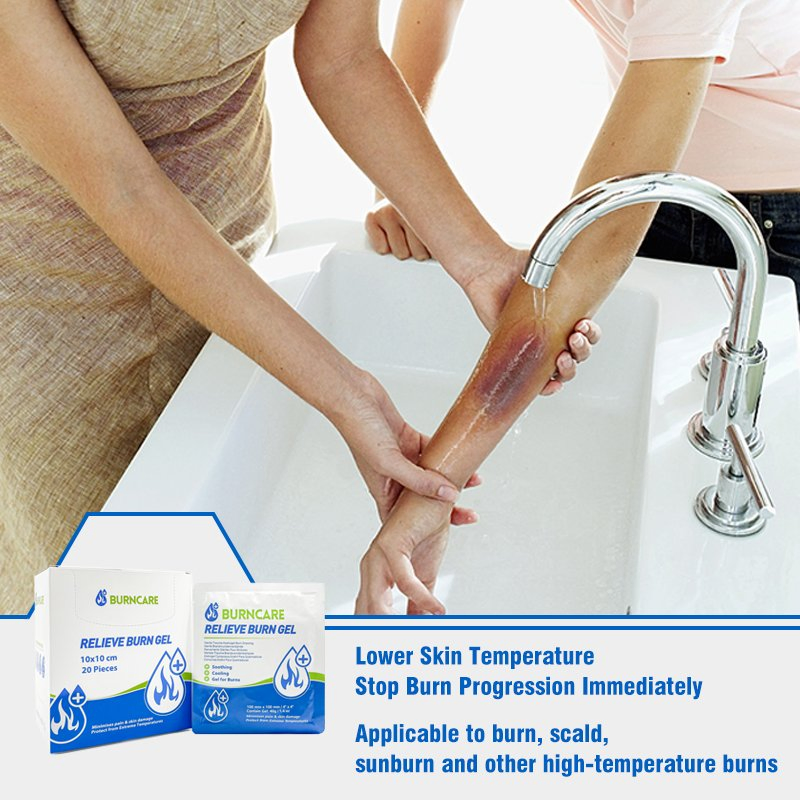 Transparent Hydrogel Wound Dressing Burn Care Burn Gel Dressing