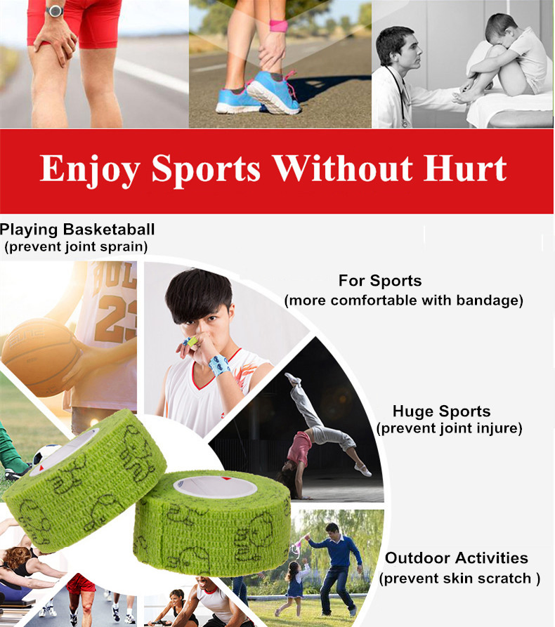Fixation Nonwoven Bandage for Sports Strapping