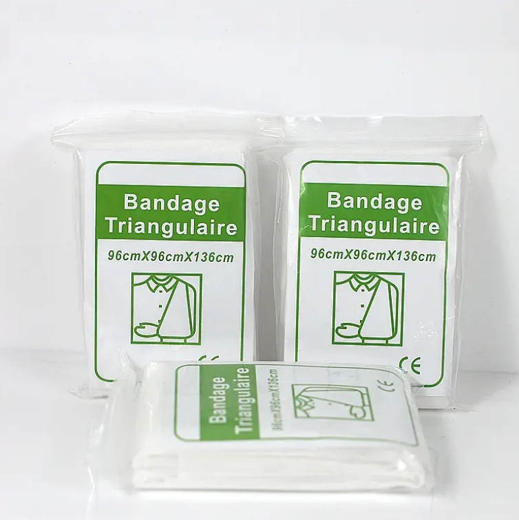 Emergency Kit Accessories Self Rescue Bandages Outdoor Survival Tools Non-Woven Triangular Bandage Wound Care Fracture Fixation