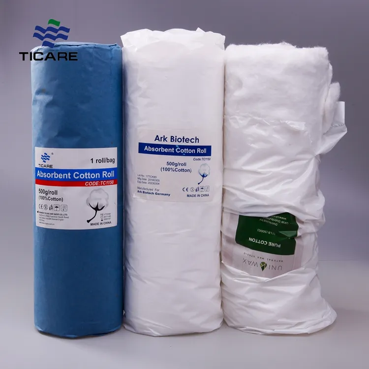Medical Cotton Roll Detail