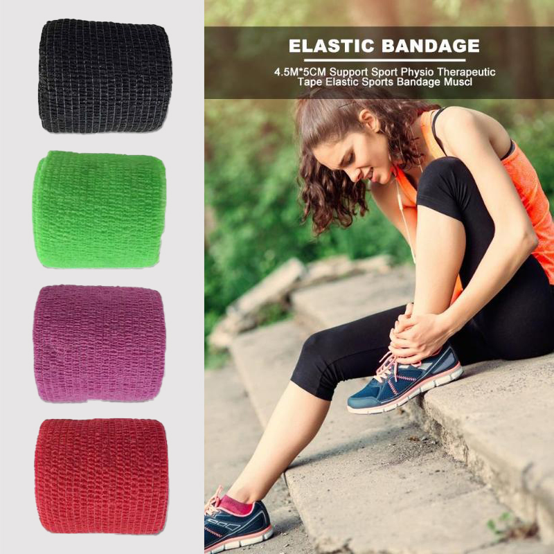 Colorful Elastic Cohesive Bandage Sports Medical Use CE FDA Certified