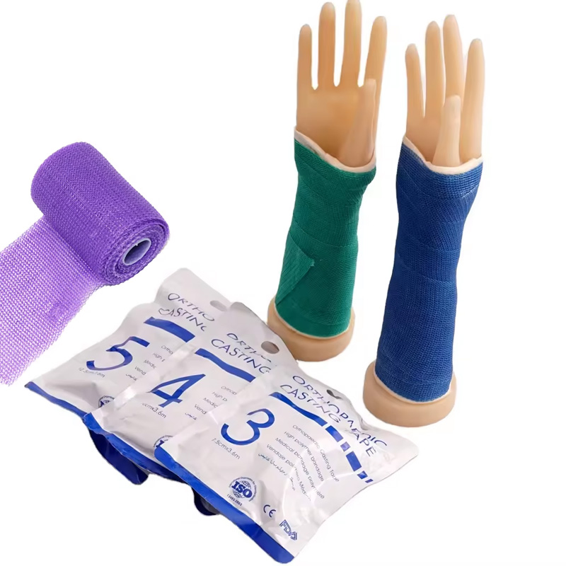 Orthopedic Fiberglass Casting Tape Medical Polyester Casting Bandage