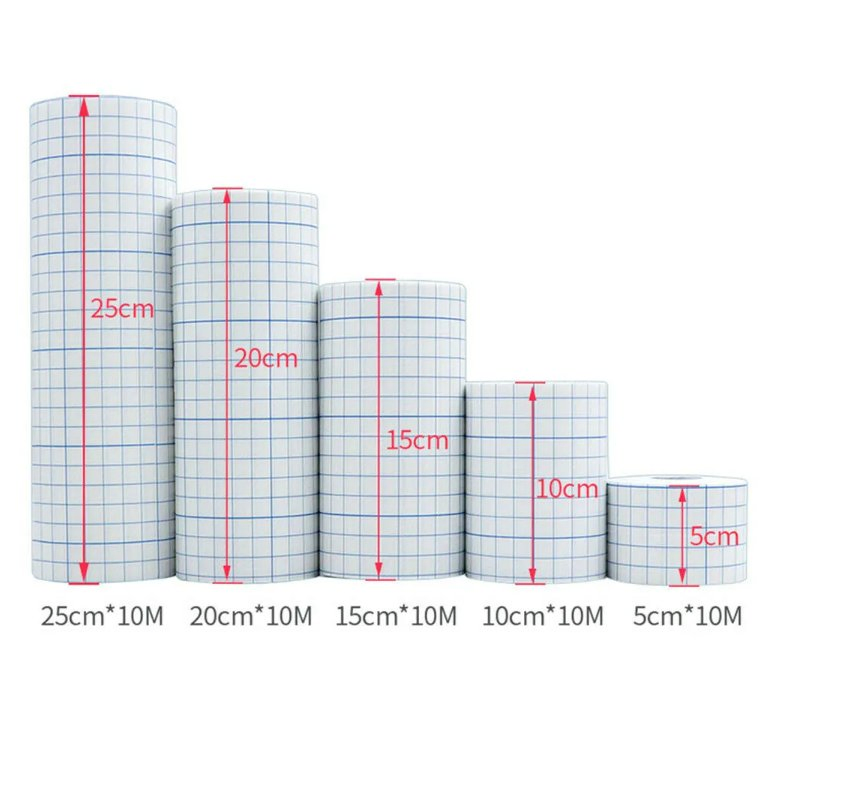 Surgical Non Woven Adhesive Medical Dressing Tape / Fixation Roll / White Non-Woven Fixing Roll