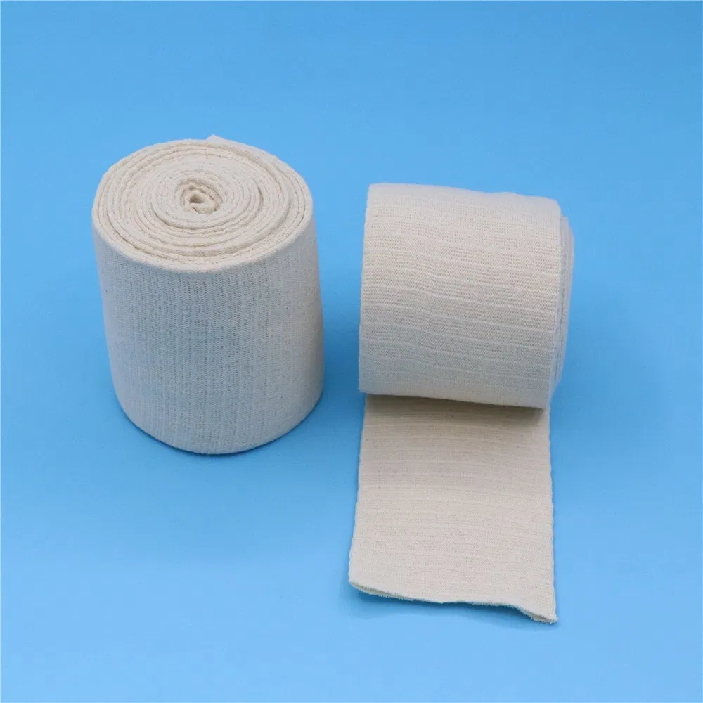 High Quality Cotton Stockinette Fabric Elastic Tubular Bandage