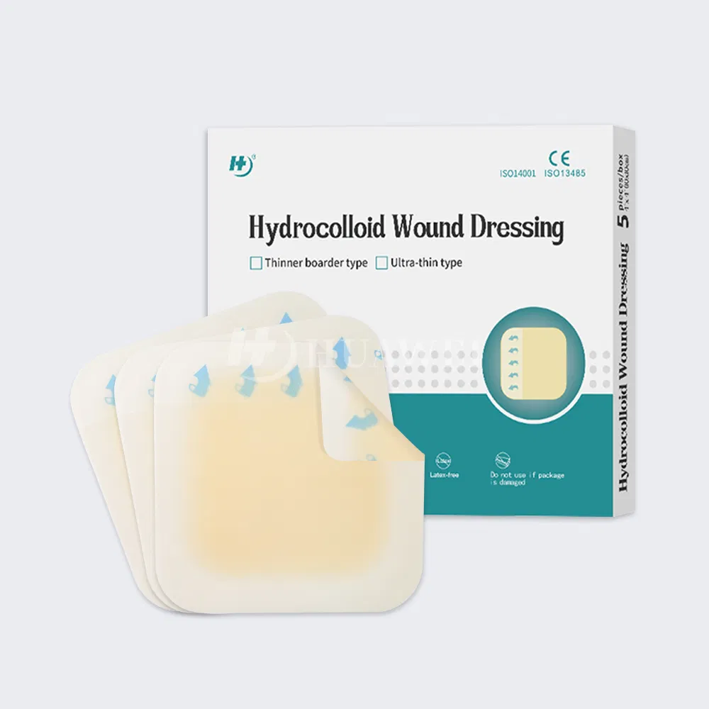FDA CE Approved Hydrocolloid Patch Bandages Bed Sore Dressing Highly Absorbent for Burn Blister Acne Care Sterile and Waterproof