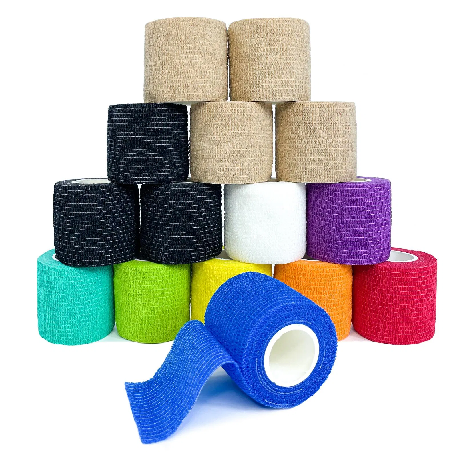 Medical Non-Woven Self-Adhesive Wrap Self Adhesive Bandage for Sport Tattoo