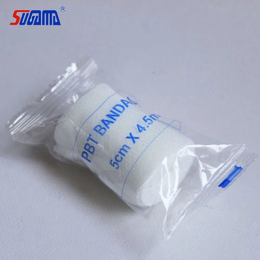 Elastic Hospital Disposable Products PBT Conforming Sport First Aid Gauze Bandage
