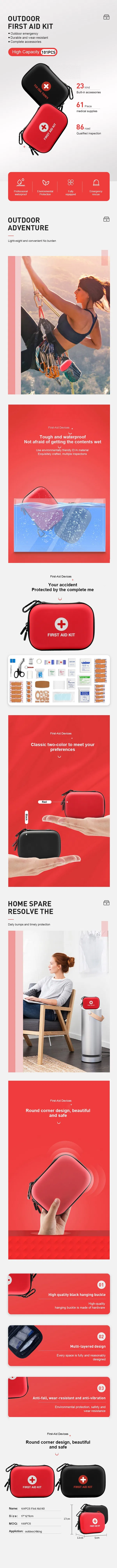 First Aid Kit Infographic