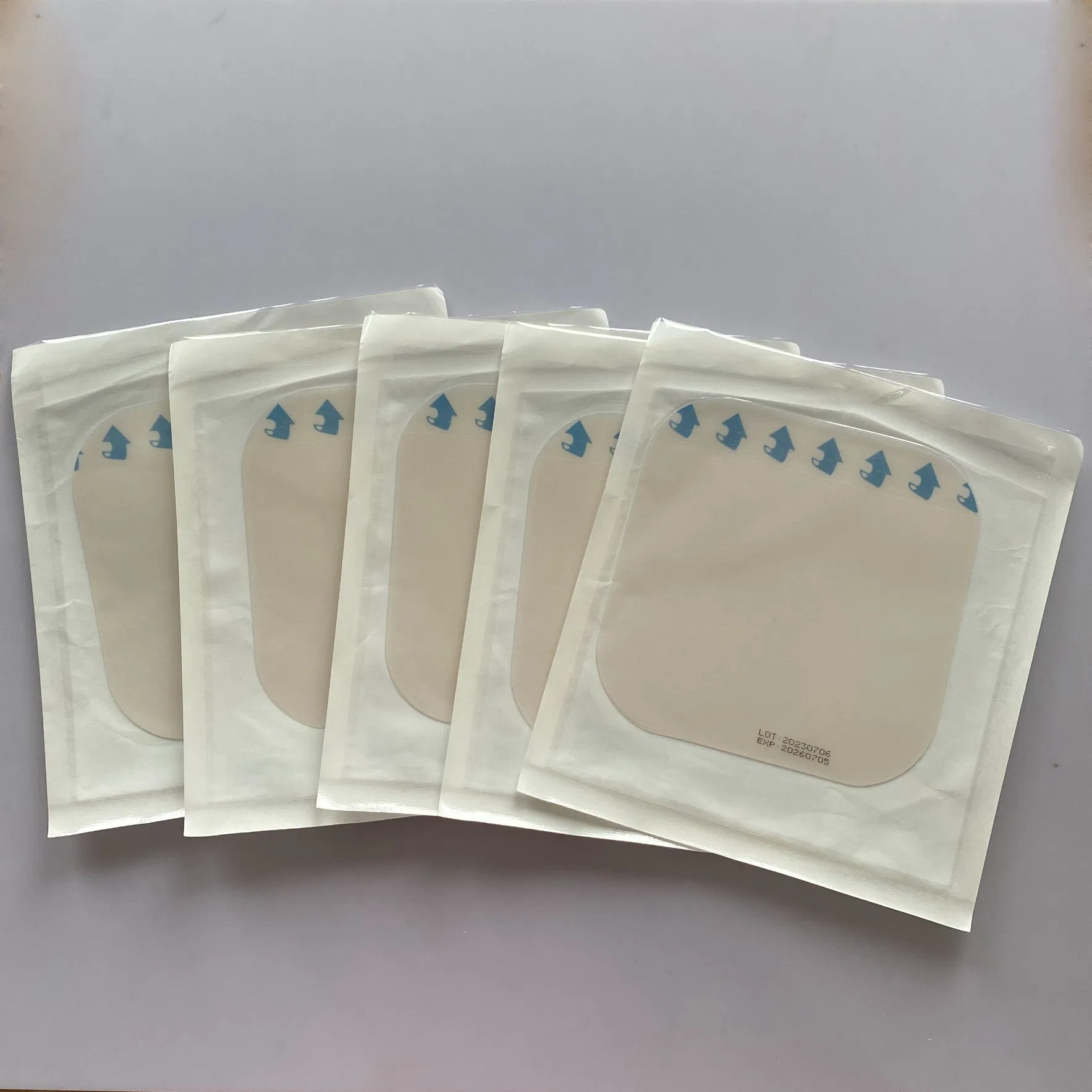 Hydrocolloid Wound Dressing Hydrocolloid Patches with Extra Thin Border